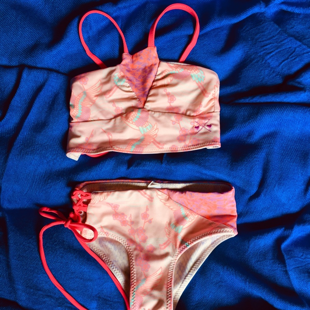 The Cutest Reversible Toddler Bikini